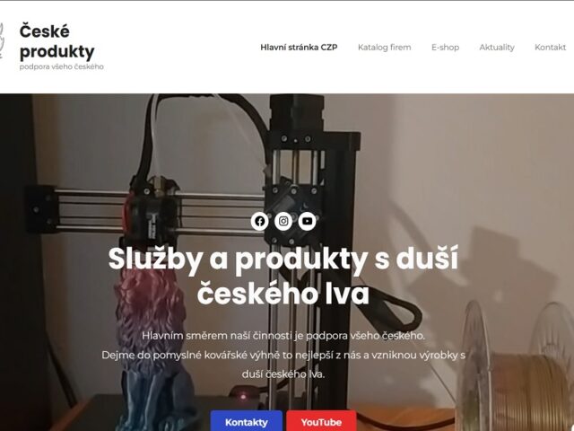 Obnova portálu Ceskeprodukty