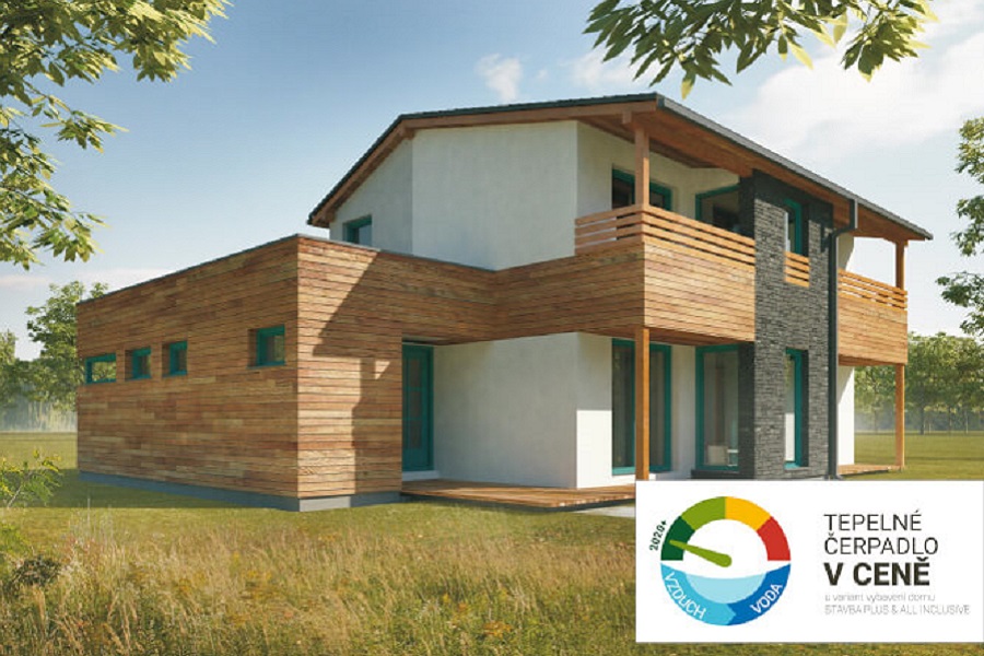 Atrium dřevostavby na klíč